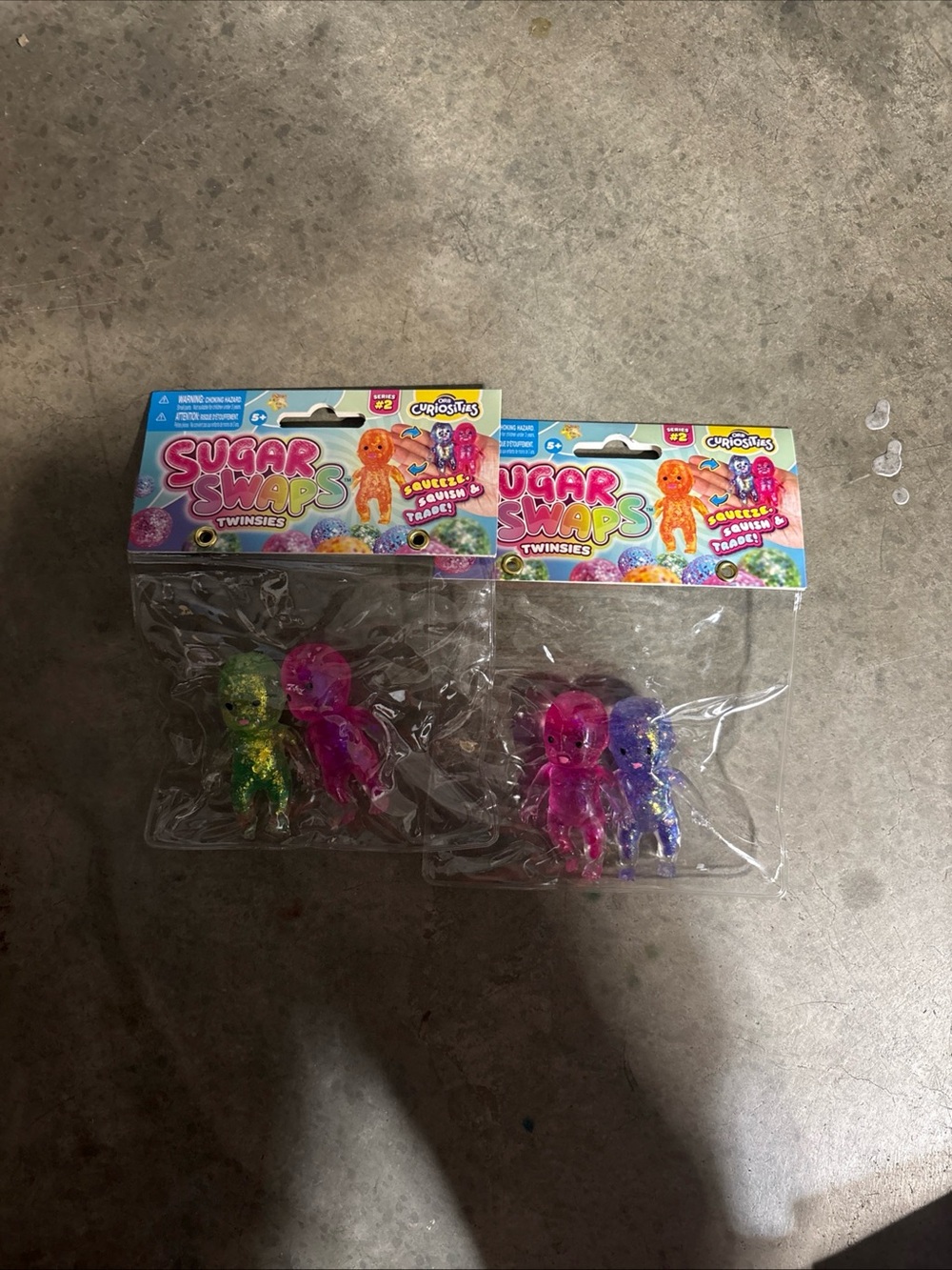 Twinsies Glitter Surprise Toy Pack - Pink, Purple, Green